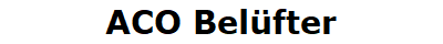 ACO Belfter