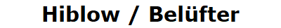 Hiblow / Belfter